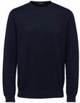 Selected Homme Male Pullover mit Rundhalsausschnitt Langarm | crewneck jumper