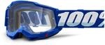 Ride100percent Accuri 2 Goggle Blue-Clear Lens, Erwachsene, Unisex, Blau,...