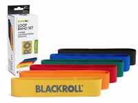 BLACKROLL® Loop Band Set (6er), Fitnessband Set für funktionales Training,