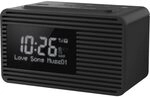 Panasonic RC-D8EG-K Radiowecker DAB+ (USB Ladefunktion, Snooze-Taste, Sleeptimer,