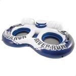 Intex 58837EU - Aufblasbarer Doppel-Schwimmring River Run, Vinyl, Mehrfarbig, 243x157