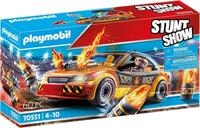 PLAYMOBIL Stuntshow 70551 Crashcar, F&uuml;r Kinder von 4-10 Jahren