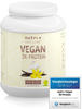 Nutri + Vegan Protein Pulver Vanille 1 kg 83% Eiweiß - 3k-Proteinpulver 1000 g -