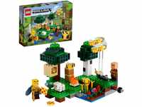 LEGO 21165 Minecraft Die Bienenfarm, Bauset mit Bienenzüchterin und Schaffigur,