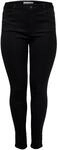 ONLY Skinny Jeans Damen - ONLRAIN - Mid-Waist - Skinny Fit - Bequeme Damenjeans aus