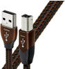 AudioQuest 0.75m Pearl USB A-B USB-Kabel 0,75 m USB B schwarz