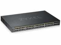 Zyxel Nebula Gigabit Ethernet Smart-Managed PoE+ Switch mit 48 Ports, einem...