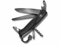 Victorinox Schweizer Taschenmesser Ranger 55 Onyx Black, Swiss Army Knife, Multitool,