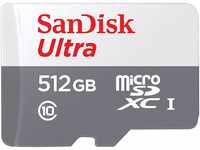 SanDisk Ultra microSDXC 512GB + SD Adapter 100MB/s Class 10 UHS-I- Tablet...