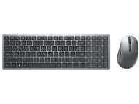 Dell KM7120W, Wireless, Multimedia, Tastatur und Maus Set, UK (QWERTY), schwarz