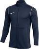 Nike Herren M NK Dry PARK20 TRK JKT K Sport Jacket, Obsidian/White/White, XL