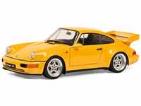 Solido 421185560 Porsche 911 3.8 RS (964), 1990, Modellauto, Maßstab 1:18, gelb