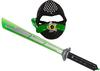 Simba 108042238 - Next Ninja Schwert und Maske mit Licht, Sound und Schussfunktion,