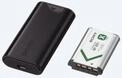 SONY KIT BATTERIE ET CHARGEUR DE VOYAGE USB ACCTRDCX, Schwarz