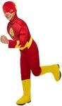 Rubie's Official DC Superhero The Flash Deluxe Kinderkost&uuml;m, Kindergr&ouml;&szlig;e Large,