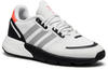 adidas Herren Zx 1k Boost Gymnastikschuh, Crystal White Silver Met Core Black, 44 EU