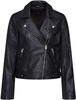 SELECTED FEMME Damen Slfkatie Leather Jacket B Noos Jacke, Schwarz, 38 EU