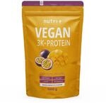 Nutri + Proteinpulver Vegan Mango & Maracuja 1 kg - 82% Eiwei&szlig; - 3k plant-based