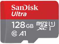 SanDisk Ultra 128GB microSDXC UHS-I Card for Chromebook with SD Adapter and up...