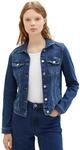 TOM TAILOR Denim Damen Jeansjacke 1023962, 10119 - Used Mid Stone Blue Denim, S