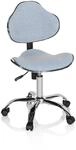 hjh OFFICE Kinder Schreibtischstuhl KIDDY GTI-3 Stoff Hellblau Kinderb&uuml;rostuhl
