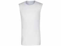 Seidensticker Herren Tank Top T-shirt Rundhals Ärmellos Uni Unterhemd, Weiß (Weiß