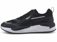 PUMA Unisex X-Ray 2 Square Sneaker, Black Black White, 42 EU