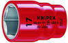 Knipex Steckschlüsseleinsatz für Sechskantschrauben mit Innenvierkant 1/2" 55 mm 98