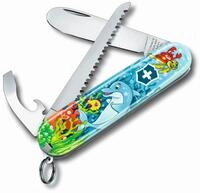 Victorinox Schweizer Taschenmesser, My First Victorinox Tier-Edition, Multitool,