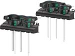 Wera 05023451001 454/10 HF Set Imperial 1, Quergriff-Schraubendrehersatz,...