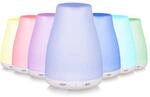 Aroma Diffuser kompakt wei&szlig; - Aromadiffuser f&uuml;r &auml;therische &Ouml;le mit LED Licht