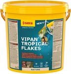 sera Vipan Flakes 10 L (2 kg)| Fischfutter Aquarium f&uuml;r Zierfische | Flockenfutter