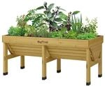 VegTrug Hochbeet Classic 1,8 m - Natural - 183 x 76 x 80 cm - ergonomisch
