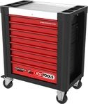 KS Tools 873.0008 PERFORMANCEplus P10 SCHWARZ/ROT Werkstattwagen mit 8...