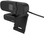 Hama Externe Kamera f&uuml;r Laptop, Webcam mit Mikrofon, 1080p Full HD | Kamera PC