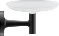 Duravit Seifenschale Starck T, Wandmontage, Schwarz Matt, One Size