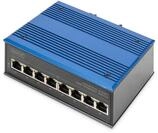 DIGITUS Industrieller 8-Port Fast Ethernet Switch