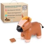 Little Big Friends Musical Friends | Musikalisches Schnurzug-Spielzeug f&uuml;r Babys 