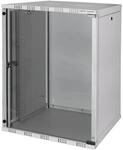 LogiLink W15A54G ECO Wandschrank 15HE (560mm Tiefe), Flat Pack (unmontiert), 48,26 cm