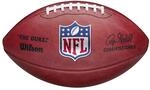 Wilson American Football NFL The Duke, Offizielle NFL-Gr&ouml;&szlig;e, Horween-Leder, braun