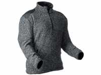 Pfanner Warmer Pullover aus gestricktem Fleece 101110, Größe:L, Farbe:grau