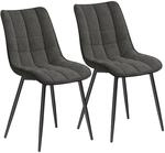WOLTU Esszimmerst&uuml;hle 2er Set, f&uuml;r Wohnzimmer K&uuml;che Esszimmer, K&uuml;chenst&uuml;hle