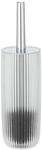 WENKO WC-Garnitur Agropoli Wei&szlig; - WC-B&uuml;rstenhalter, Kunststoff, 10 x 36.5 x...