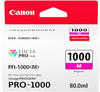 Canon Tintenpatrone PFI-1000 M magenta - 80 ml ORIGINAL für imagePROGRAF...