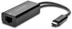 Kensington CA1100E USB-C auf Ethernet-Adapter, Thunderbolt 3, RJ-45-Buchse, Windows,
