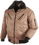 teXXor Piloten Oslo Arbeitsjacke mit abnehmbaren &Auml;rmeln, S, creme, 4177