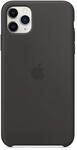 Apple Silikon Case (f&uuml;r iPhone 11 Pro Max) - Schwarz - 6.5 Zoll