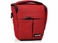 CULLMANN - 90342 - Malaga Action 200 Kameratasche mit Tragegurt, rot - Innenmaße
