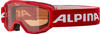 ALPINA PINEY - Beschlagfreie, Extrem Robuste & Bruchsichere Skibrille Mit 100%