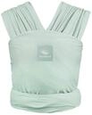 manduca Sling Bauchtrage Baby aus Bio-Baumwolle ab Geburt (Mint) | Aus 100 %